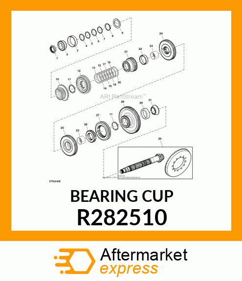 BEARING CUP R282510