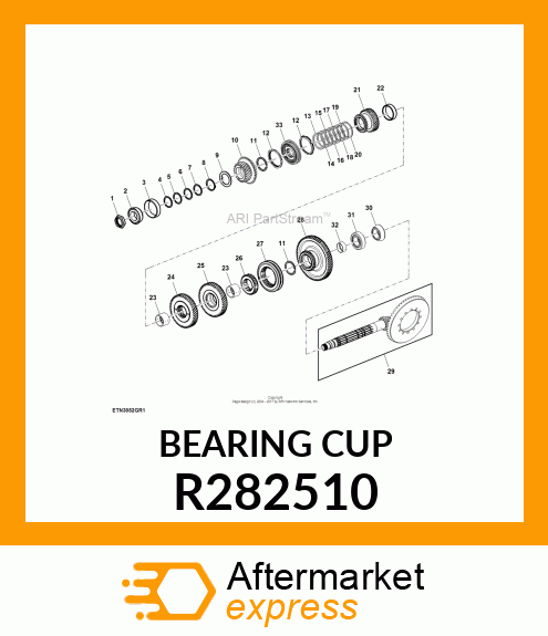 BEARING CUP R282510
