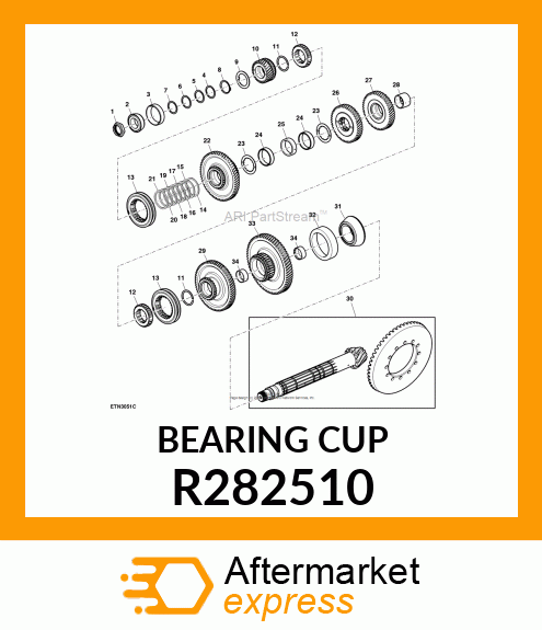 BEARING CUP R282510