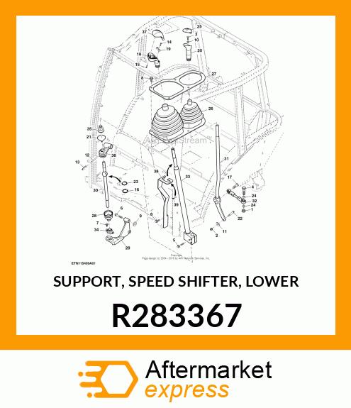 SUPPORT, SPEED SHIFTER, LOWER R283367