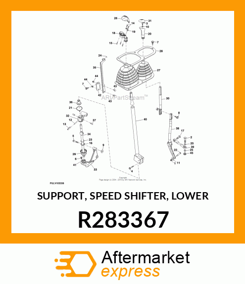 SUPPORT, SPEED SHIFTER, LOWER R283367