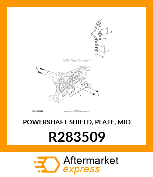 POWERSHAFT SHIELD, PLATE, MID R283509