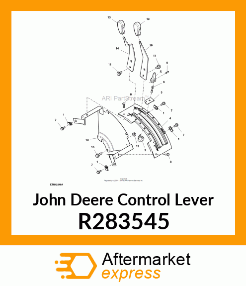 CONTROL LEVER, CONTROL LEVER, ROCKS R283545