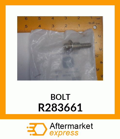 BOLT, BOLT, HINGE M10 X1.25 R283661