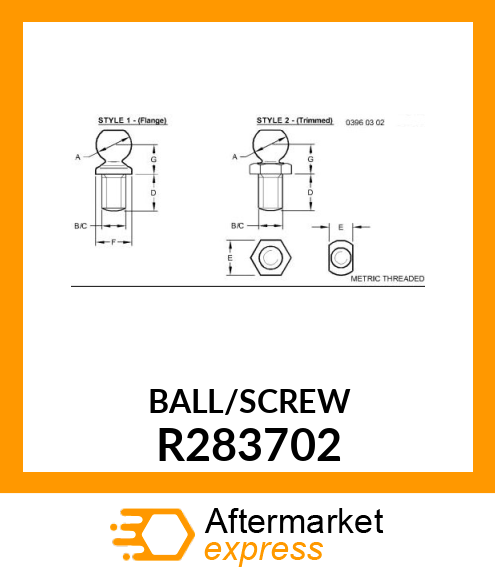 BALL STUD R283702