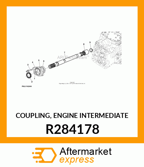 COUPLING, ENGINE INTERMEDIATE R284178