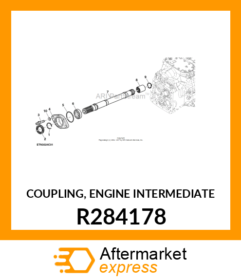COUPLING, ENGINE INTERMEDIATE R284178