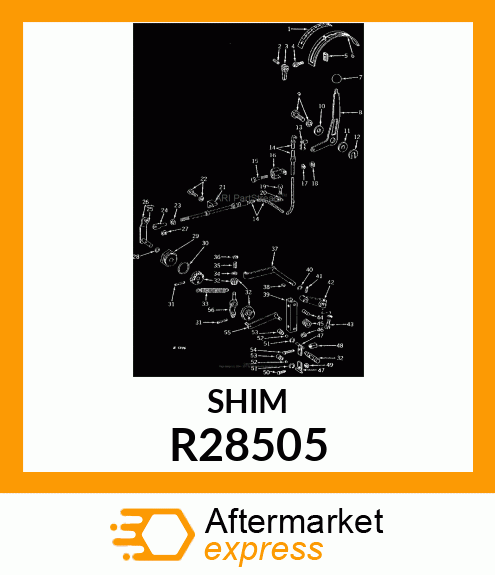 SHIM,.030 STEEL R28505