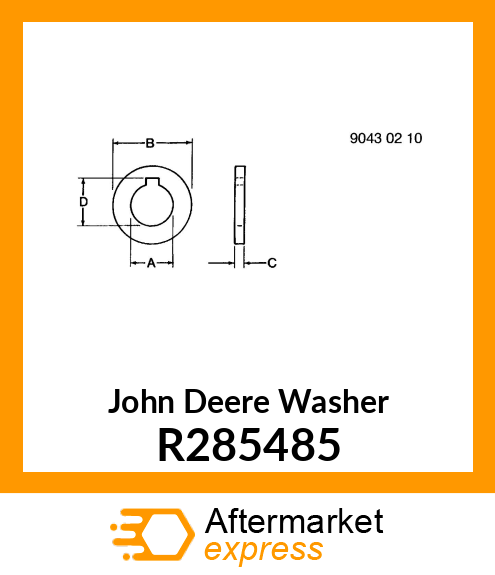 WASHER R285485