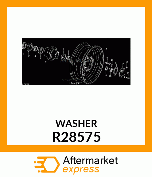 WASHER,SPECIAL R28575