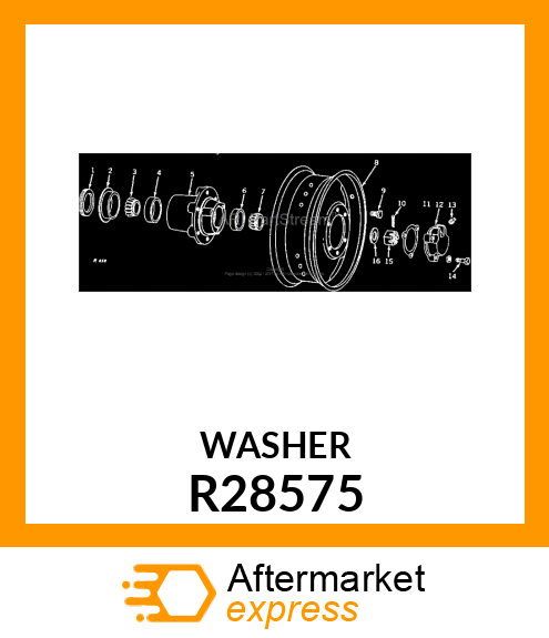 WASHER,SPECIAL R28575