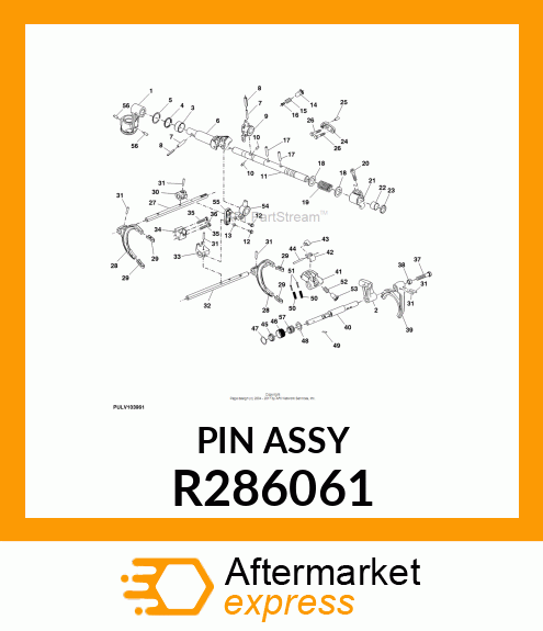 ARM, SHIFT ARM R286061