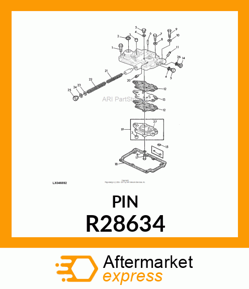 PIN, DOWEL R28634