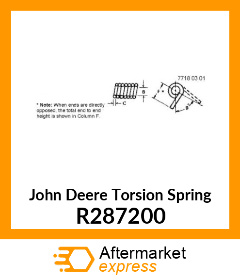 TORSION SPRING, STEERING WHEEL PIVO R287200