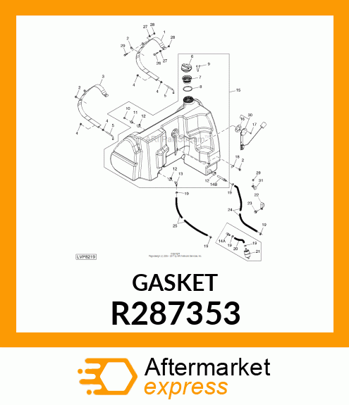 GASKET, GASKET, FUEL SENDER R287353