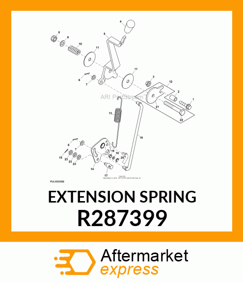 EXTENSION SPRING R287399