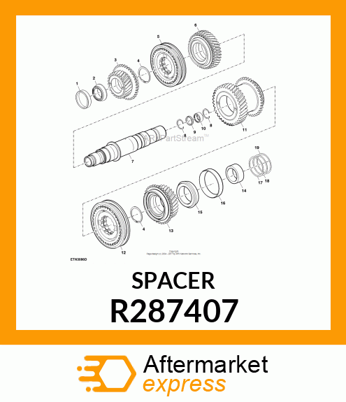 SPACER R287407