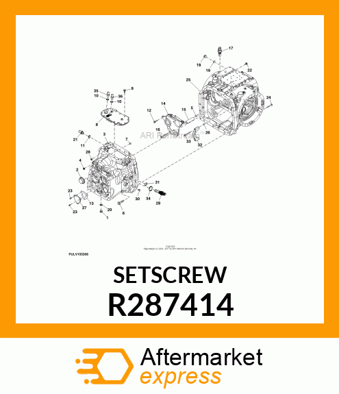 ORIFICE, HEX COUNTERSUNK R287414