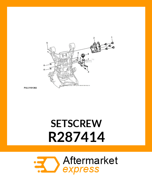 ORIFICE, HEX COUNTERSUNK R287414