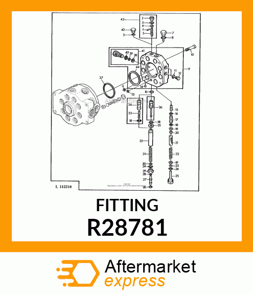 BUSHING,ADJUSTING SCREW R28781