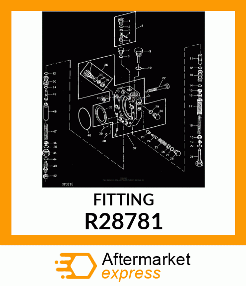 BUSHING,ADJUSTING SCREW R28781