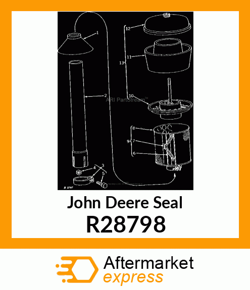 SEAL,AIR STACK R28798