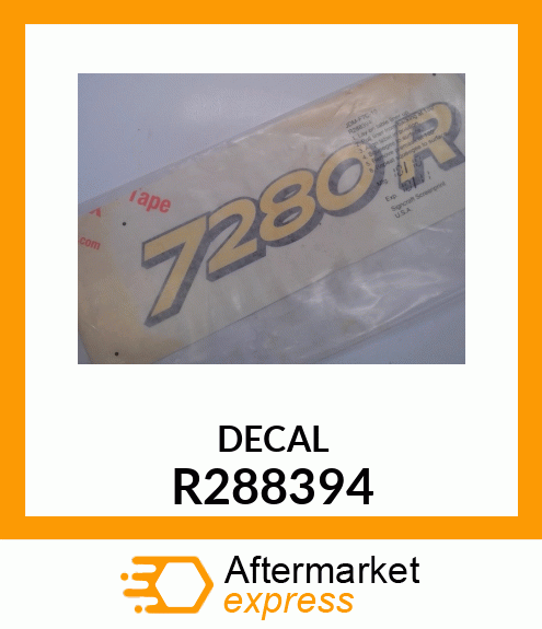 LABEL, 7280R LH R288394