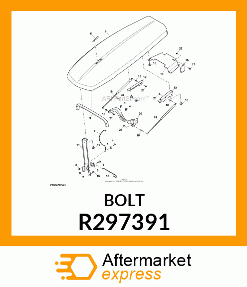 SCREW, M8 SELF R297391