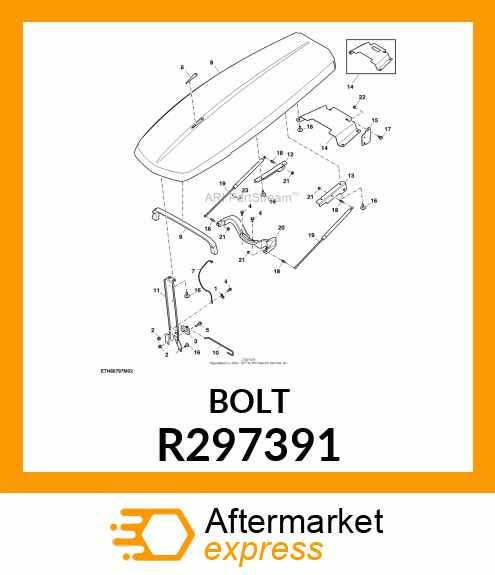 SCREW, M8 SELF R297391