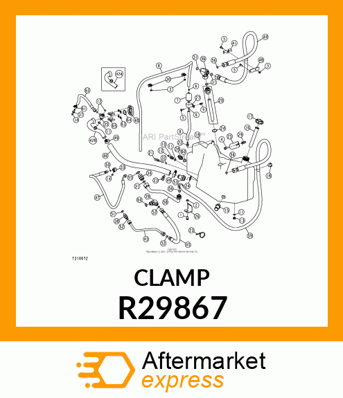 FITTING,FLANGE SPLIT CLAMP HALF SPL R29867