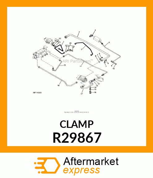 FITTING,FLANGE SPLIT CLAMP HALF SPL R29867