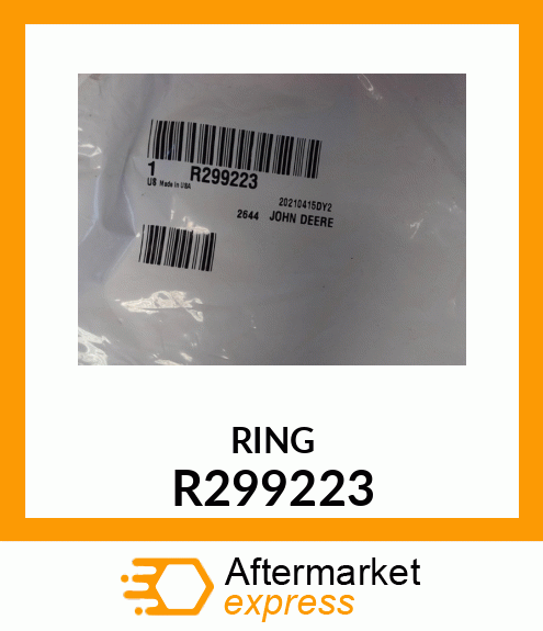 SNAP RING, INTERNAL SQUARE CROSS SE R299223