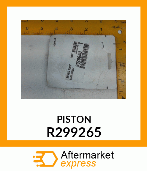 PISTON, ACCUMLATOR R299265