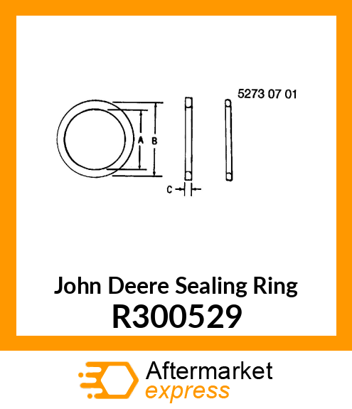 SEALING RING, WILLS RING R300529