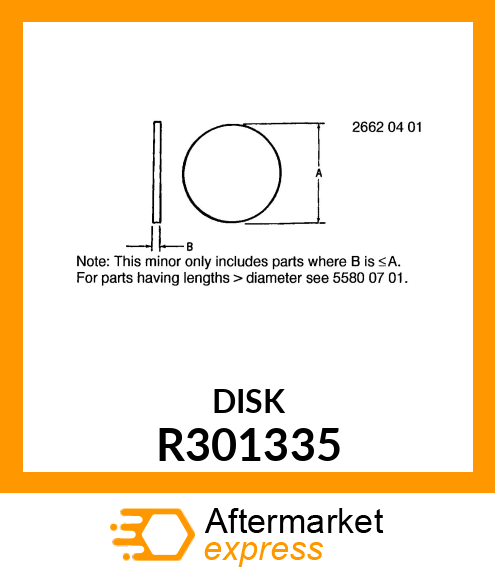 DISK R301335