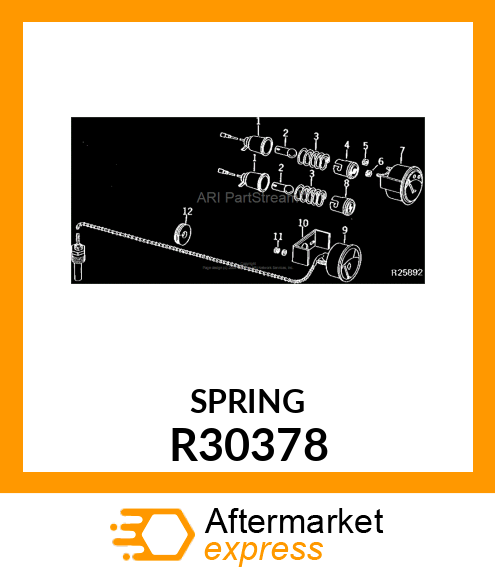 SPRING,INDICATOR LAMP R30378