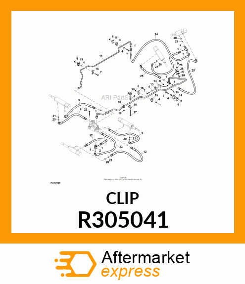 COVER, STIRRUP, BUEGU CLAMP, SIZE 0 R305041