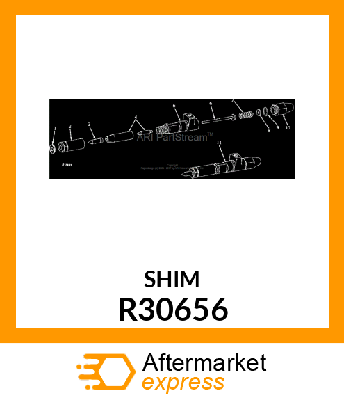 SHIM, .005 STEEL R30656