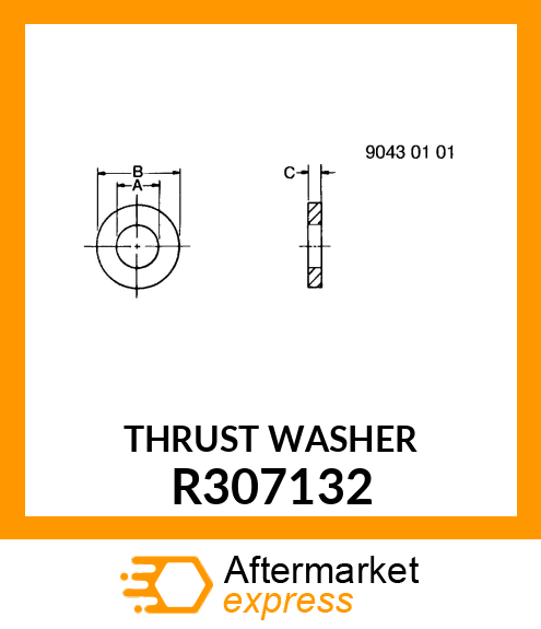 THRUST WASHER R307132