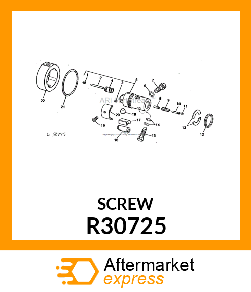 SCREW, SET R30725