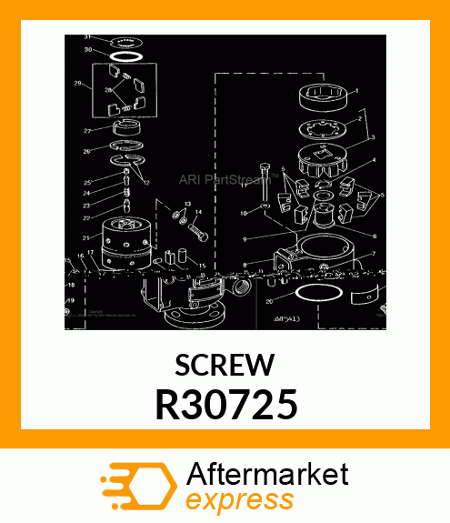 SCREW, SET R30725