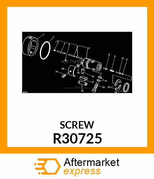 SCREW, SET R30725