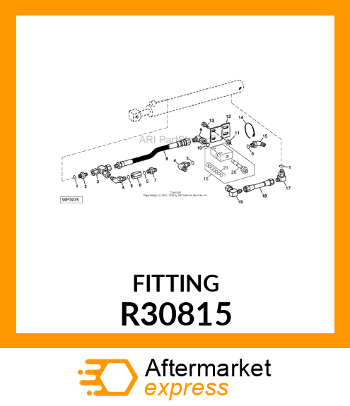 CONNECTOR,UNION R30815