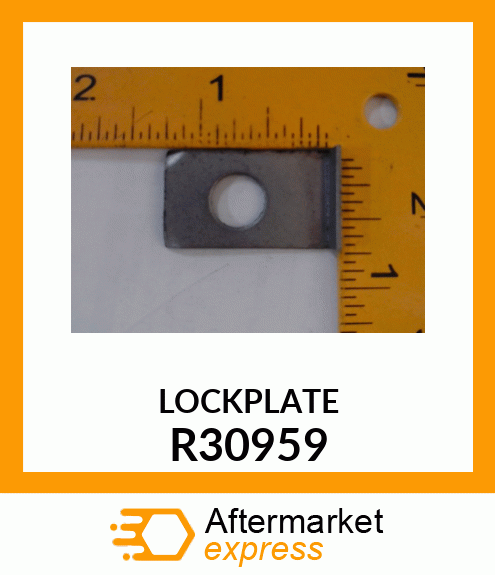 PLATE,LOCK R30959