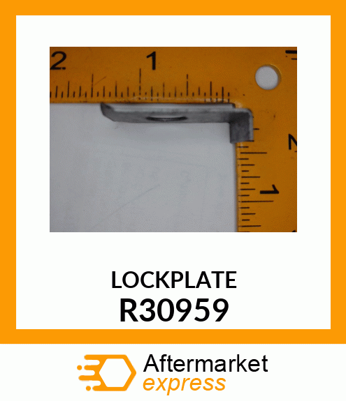 PLATE,LOCK R30959