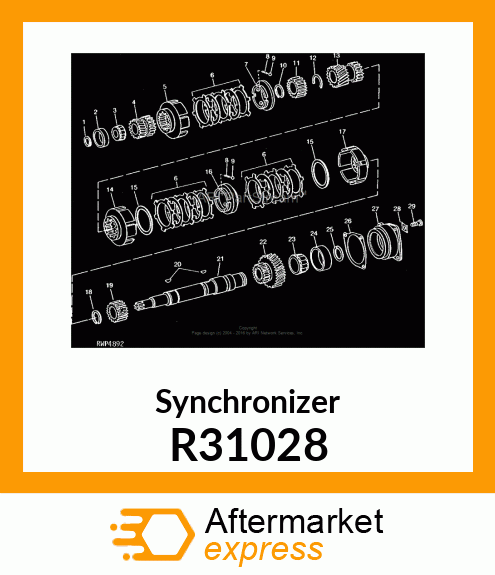 BLOCKER,LOW AND HIGH RANGE SYN R31028