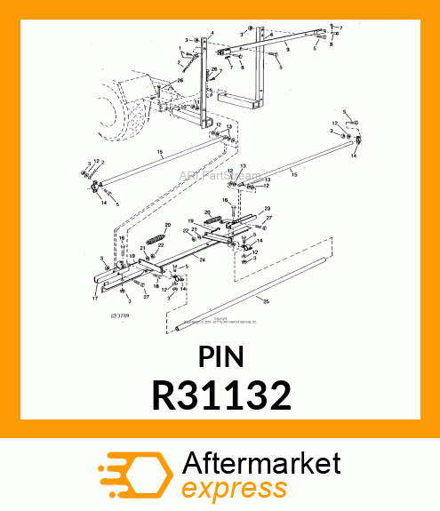 PIN,SPECIAL HEADED R31132