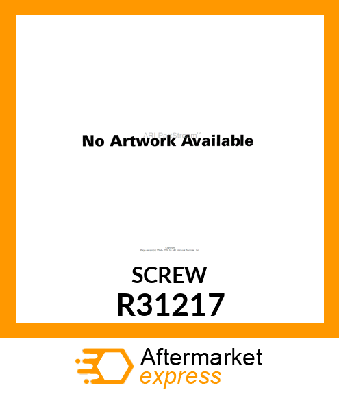 SCREW,SPECIAL SET R31217