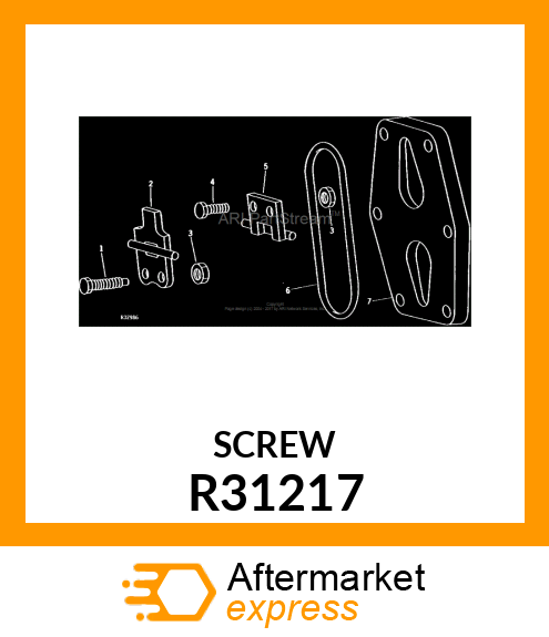 SCREW,SPECIAL SET R31217