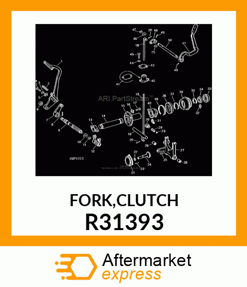 FORK,CLUTCH R31393